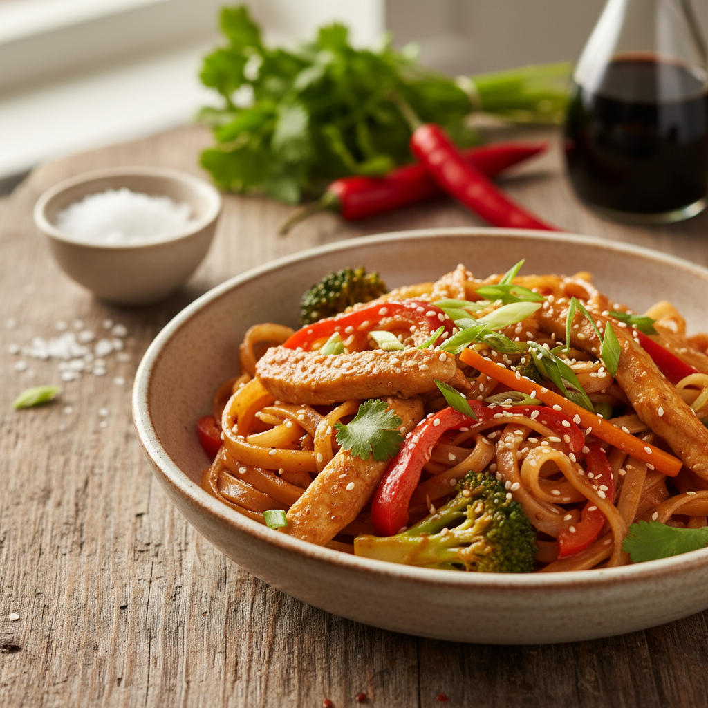 Kiire riisinuudliroog: maitsev õhtusöök vaid 15 minutiga