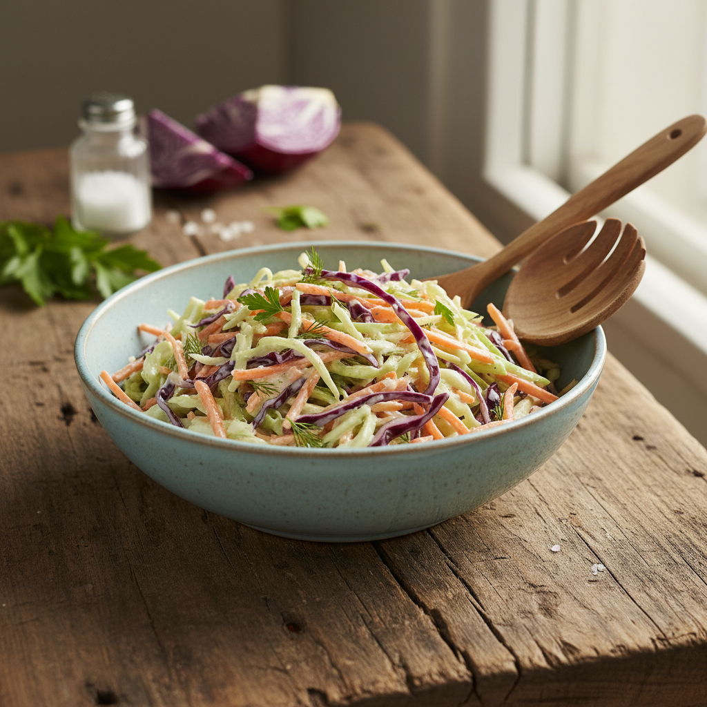 Klassikaline coleslaw: lihtne salat, mis kroonib iga grillpeo