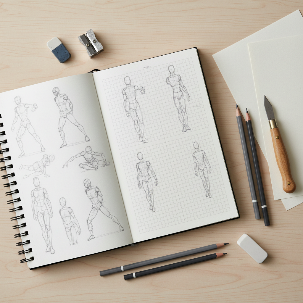 Kuidas joonistada inimest? Realistlik juhend algajatele