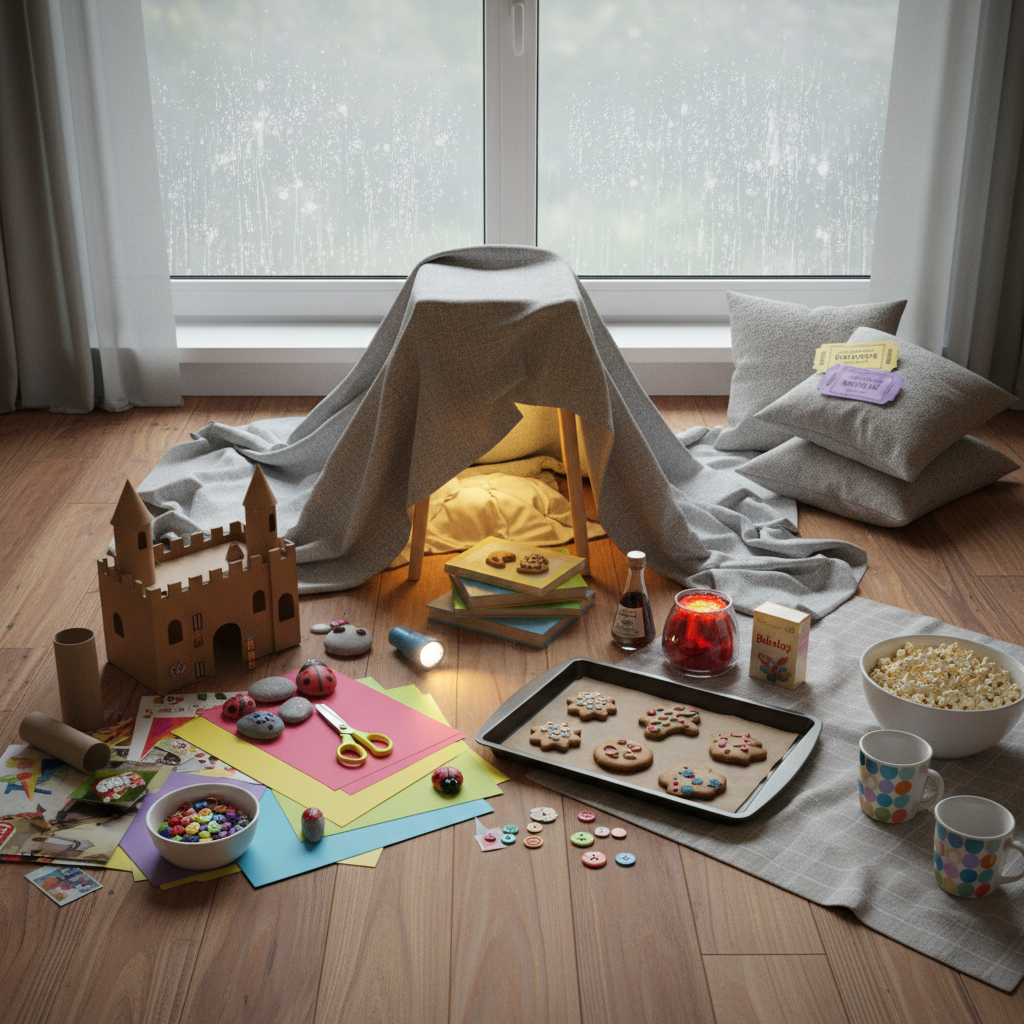 Vihm rikub plaanid? Siin on parimad tegevused lastega