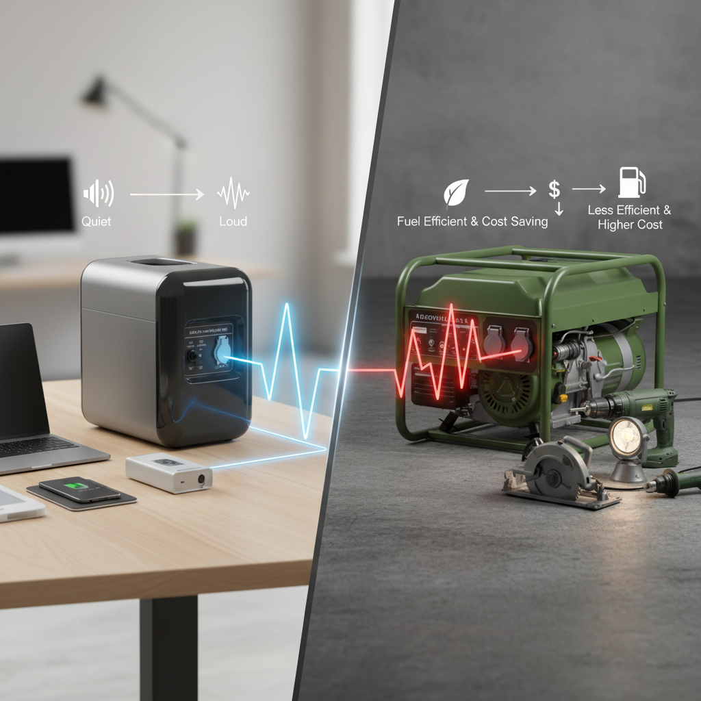 Invertergeneraator vs tavaline: mis on peamised erinevused?