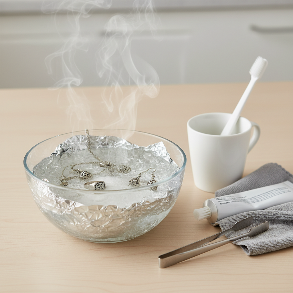 Kuidas puhastada hõbedat kodus: lihtne ja odav nipp