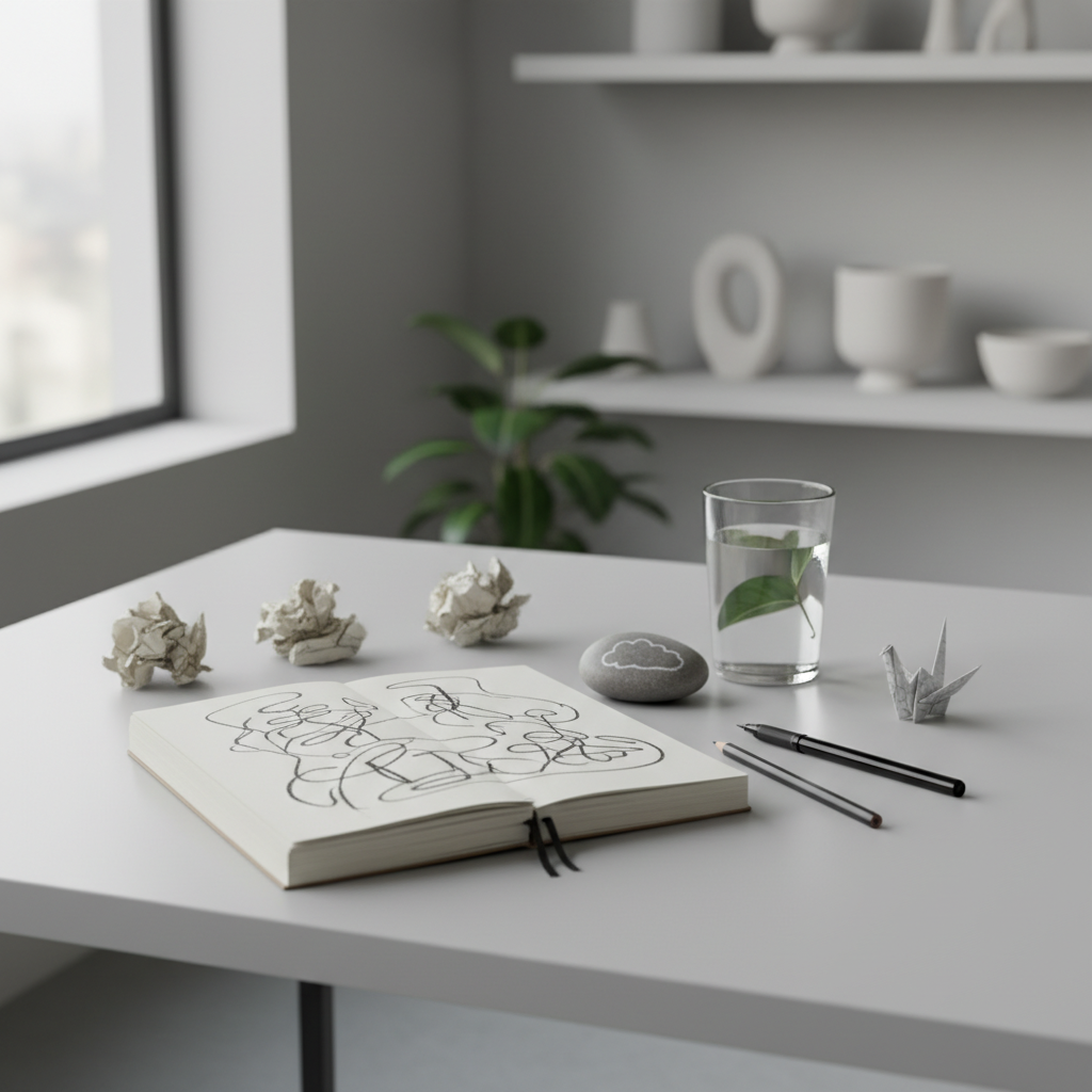 Nipid algajale: kuidas joonistada, kui inspiratsioon kadus